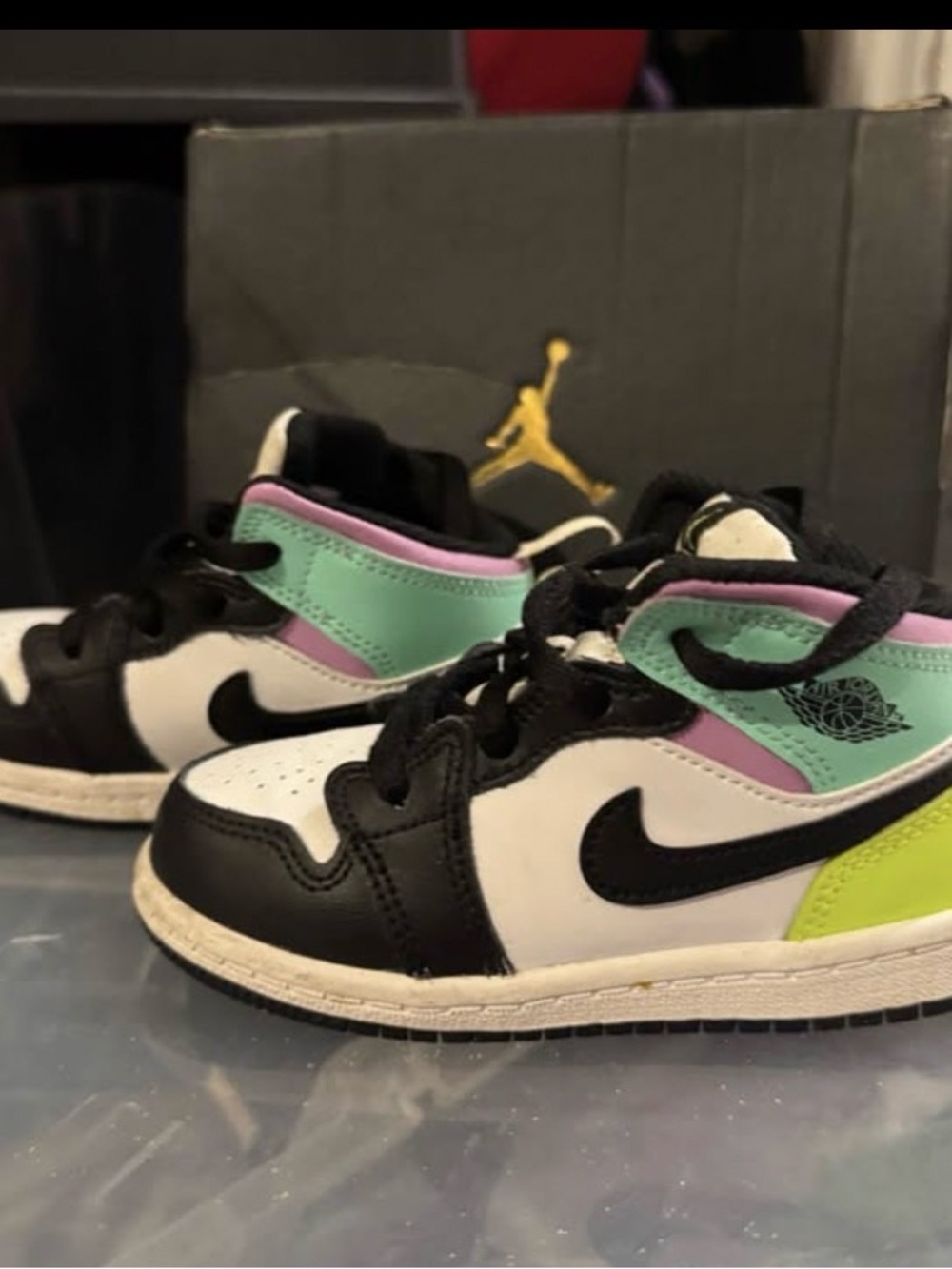 Nike Kids' Multicolor Air Jordan Low Top Sneakers